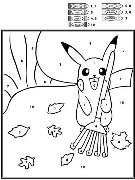 Coloriage Magique Pokemon Pikachu Télécharger Et Imprimer Gratuit Sur