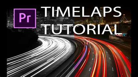 How To Make Time Lapse Premiere Pro In 4 Min Youtube