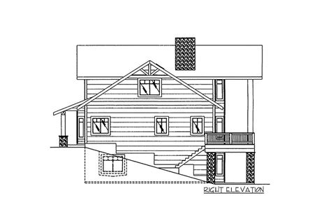 Mountain House Plan With Dramatic Window Wall 35516gh Architectural