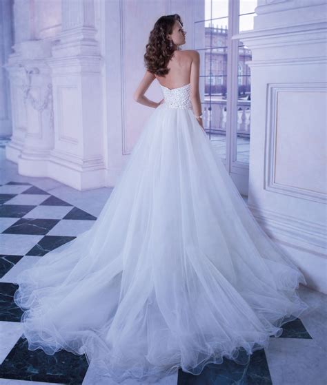 Beautiful duchess satin and organza bridal gown wedding dress size 14 ivory new. Demetrios Wedding Gown style 563, Ilissa Collection ...