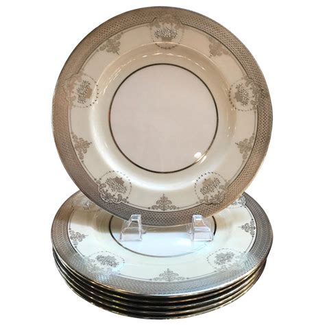 Twelve Georgian Silver Dinner Plates By Wright For Sale At 1stdibs