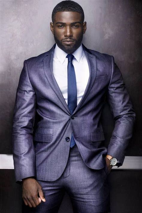 Traje De Novio Black Men Black Male Black Men In Suits Sexy Men In Suits On Stylevore