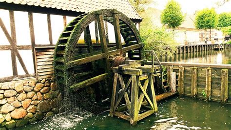 Hd Wallpaper Mill Water Mill Old Mill Wheel Worn Watermill Water