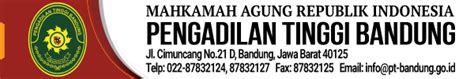 Info lainnya tentang perusahaan, pt. Pengadilan Tinggi Bandung - Beranda
