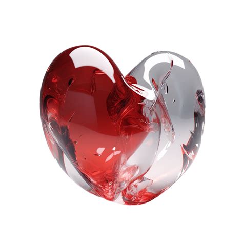 3d Heart 3d Heart Transparent Background 24725025 Png