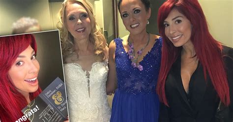 farrah abraham attends estranged mom debra s wedding