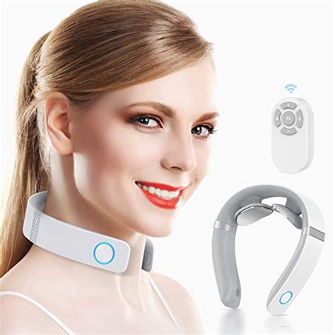Homiee Smart Neck Massager With Heat 6 Modes 16 Levels Of Intensity — Deals From Savealoonie