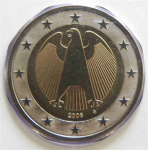Pièces Euro Allemande Pièce Deux Euros Allemagne Empiretory