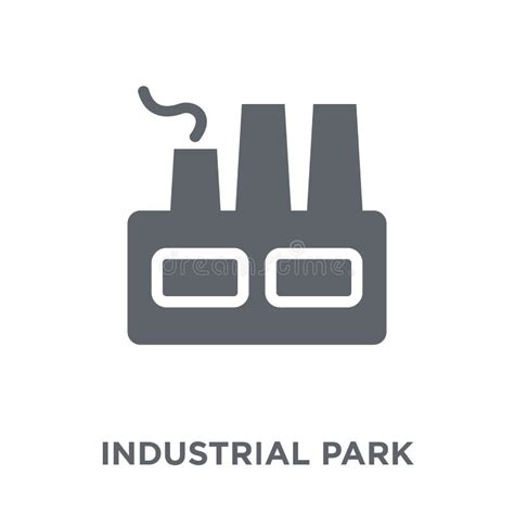 Industrial Park Site Zone Or Area With Manufacturing Buildings And