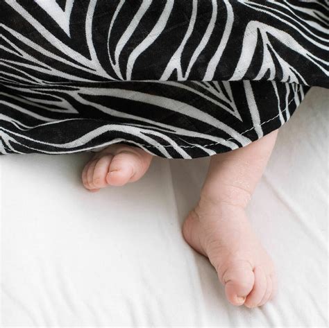 Zebra Xl Bamboo Muslin Swaddle Newborn Blanket By Bullabaloo