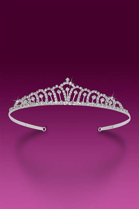 925 Sterling Silver Tiara Crown Etsy