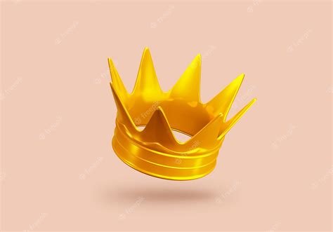 Premium Photo Gold Crown With Victory Or Success Concept Luxury