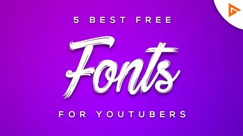 Best Free Fonts For Youtube Youtube