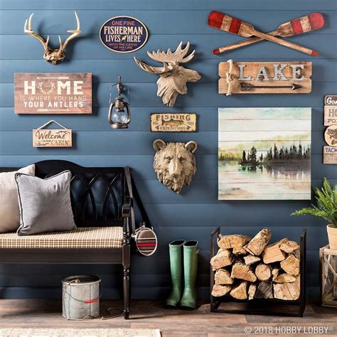 Live your best lodge life with stylish accent pieces, wall decor and ...