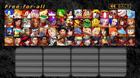 Another Awesome Sega Smash Bros Roster By Mryoshi1996 On Deviantart