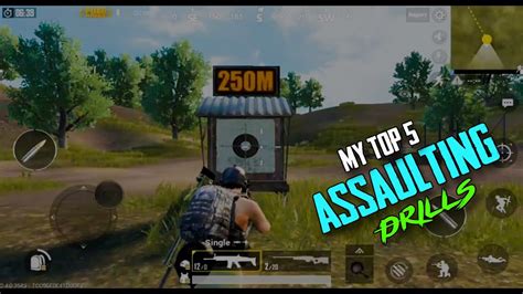 5 Assaulting Drills To Help You Get Better 1 Scar Kakashi Pubg Mobile Youtube
