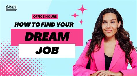 How to Find Your Dream Job - YouTube