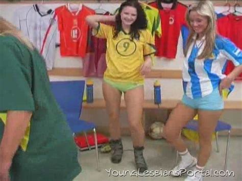A Little Team Play With Three Gorgeous Soccer Players Who Enjoy A Hot Lesbian Th Porn Pictures