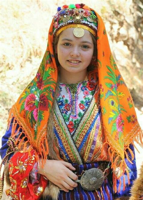 Turkish Girl Costumes Around The World Folk Dresses Traditional Outfits