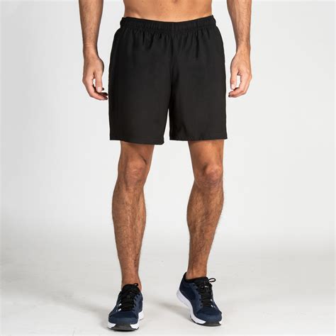 Buy Men Polyester Basic Gym Shorts Black Online Decathlon