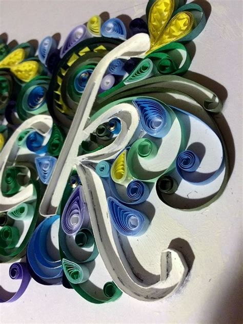 Quilling T On Behance Quilling Ts Original Artwork