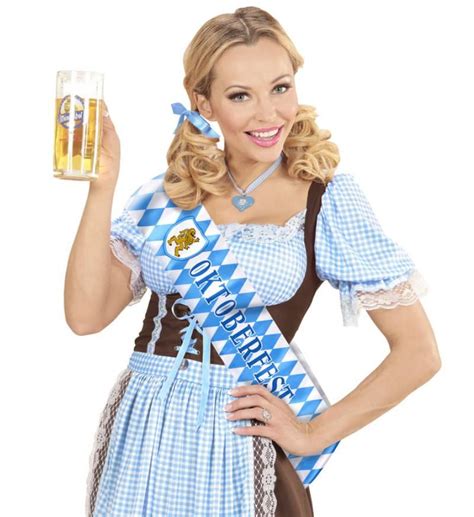 Bavarian Oktoberfest Party Sash By Widmann 08152 Karnival Costumes