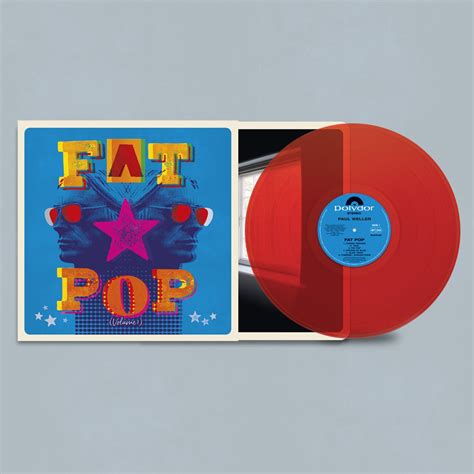 Paul Weller Fat Pop Red Vinyl 1lp Store Exclusive Musicstationbe