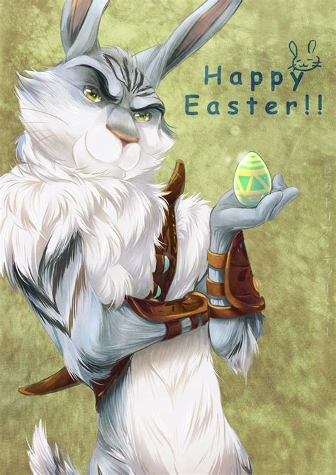 Happy Easter From Bunnymund By Kotorikurama On Deviantart Rise Of The Guardians Legend Of The