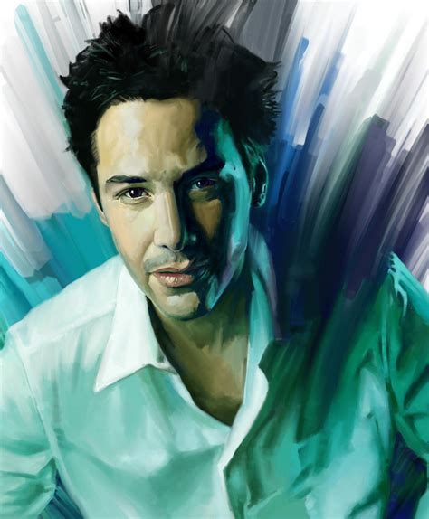 Keanu Reeves Painting By 69justin On Deviantart