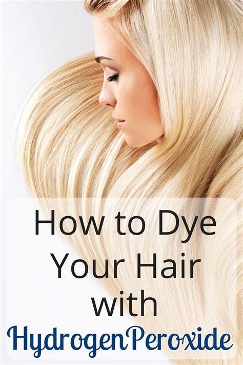 And will give you ugly hair. How to Dye Your Hair With Hydrogen Peroxide | Lighten hair ...