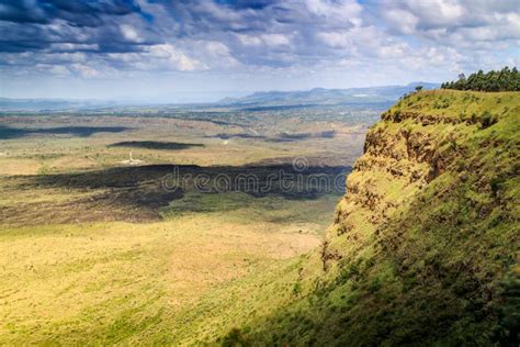 Beautiful Landscape Of Menengai Crater Nakuru Kenya Stock Photo