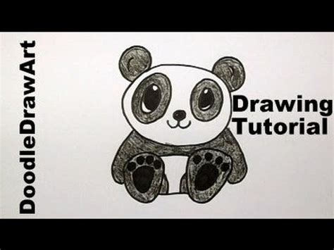 Create your own panda painting step by step with this easy to follow online acrylic painting tutorial. How To Draw A Baby Panda Bear Cartoon - Easy Drawing ...
