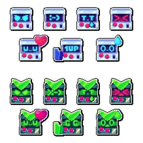 I Made All Of 8 Bits Pins In Pixel Art As Well As Virus 8 Bit Counterparts Rbrawlstars