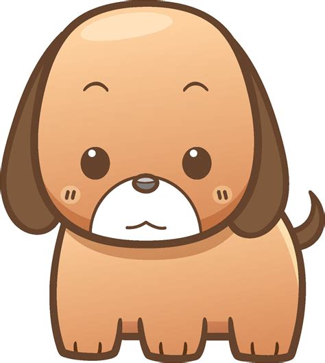 Cute Simple Kawaii Farm Animal Cartoon Icon Puppy Dog Vinyl Decal St