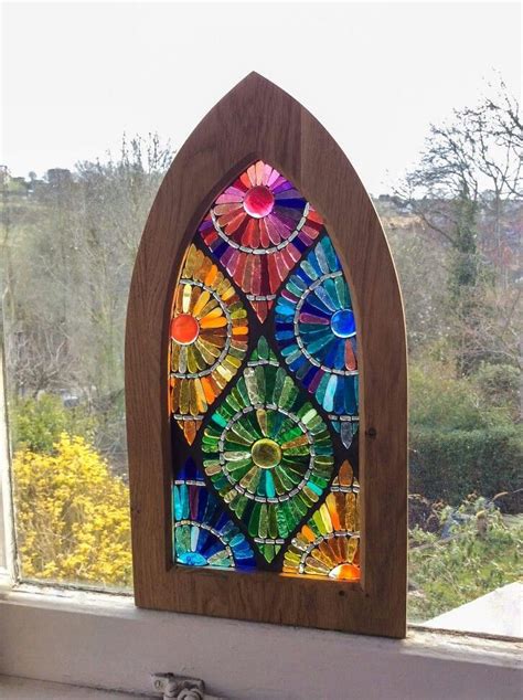 Mosaic Stained Glass Diy Stained Glass Mosaic Stained Glass Panels