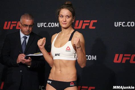 karolina kowalkiewicz ufc 205 official weigh ins mma junkie