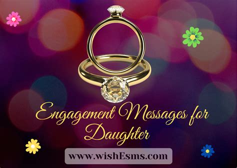 Engagement Wishes Messages And Images For Daughter