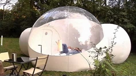 Outdoor Bubble Pod Hotel Unveiled Youtube