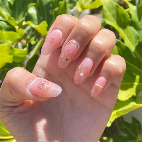 Korean Nail Art Inspired Press On Nails Etsy