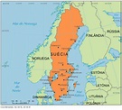 Suécia - 9°MB: Bandeira e localização
