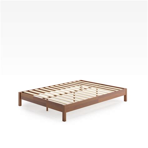 Wen Deluxe Wood Platform Bed Frame Zinus