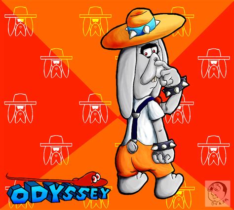 Mario Odyssey The Lanky Rabbit By Dfkjr On Deviantart