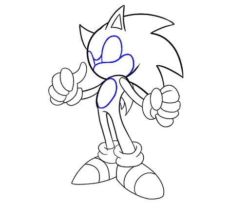 Sonic Drawing Easy At Getdrawings Free Download