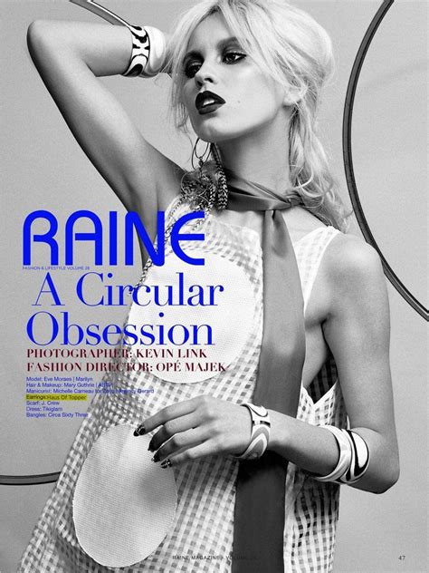 Hot Press Raine Magazine Magazine Rain Celebrities