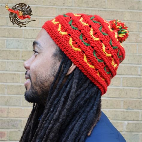 Rasta Hat With Dreads Ubicaciondepersonascdmxgobmx