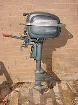 Pictures of Antique Johnson Boat Motors For Sale