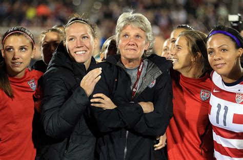 U S Women’s Soccer Team Sends Coach Off On A High Note The New York Times