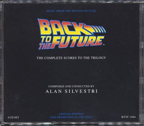 Alan Silvestri Back To The Future Complete Scores To The Trilogy