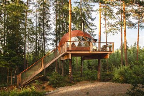 Norway Stay In A Spectacular Treetop Cabin Amid The Norwegian Countryside