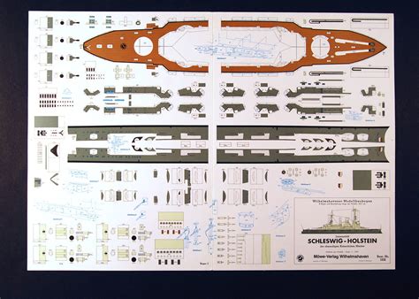 Battleship Paper Model Printable